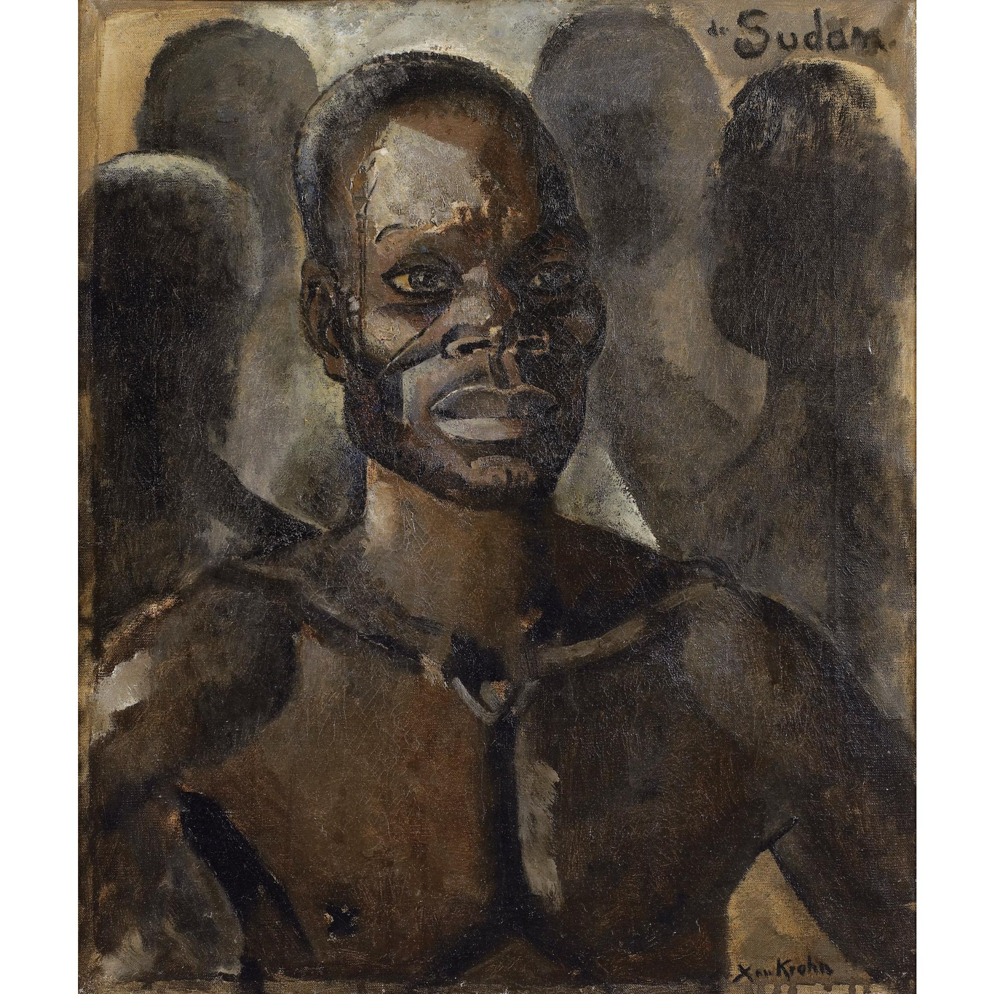 Xan Krohn - Portrait De Soudanais