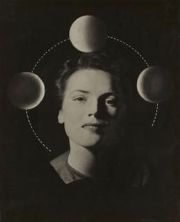 Xanti Schawinsky - Cyclic view (aus der Serie: Variations of a face)