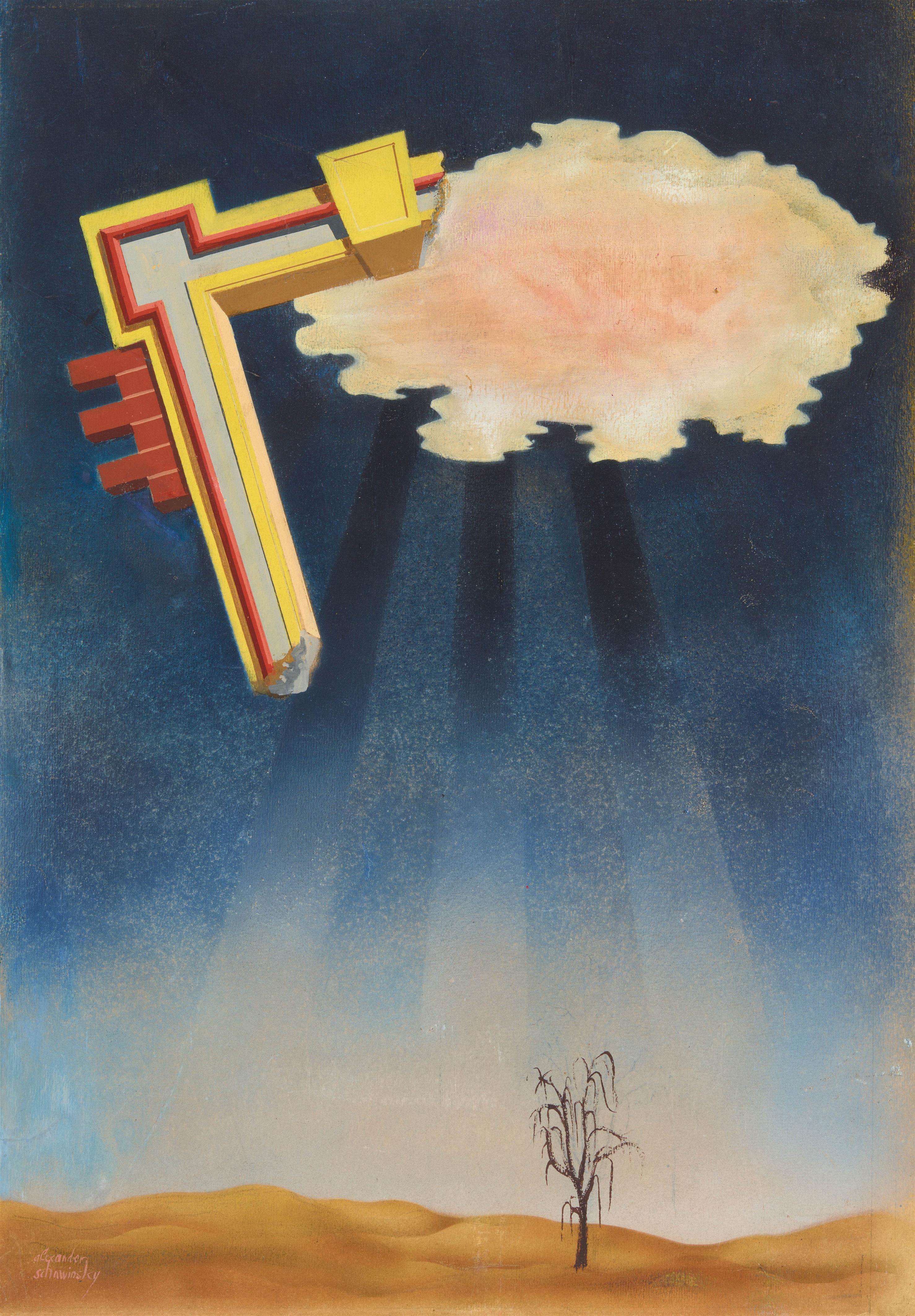 Xanti Schawinsky - Fließendes Fragment