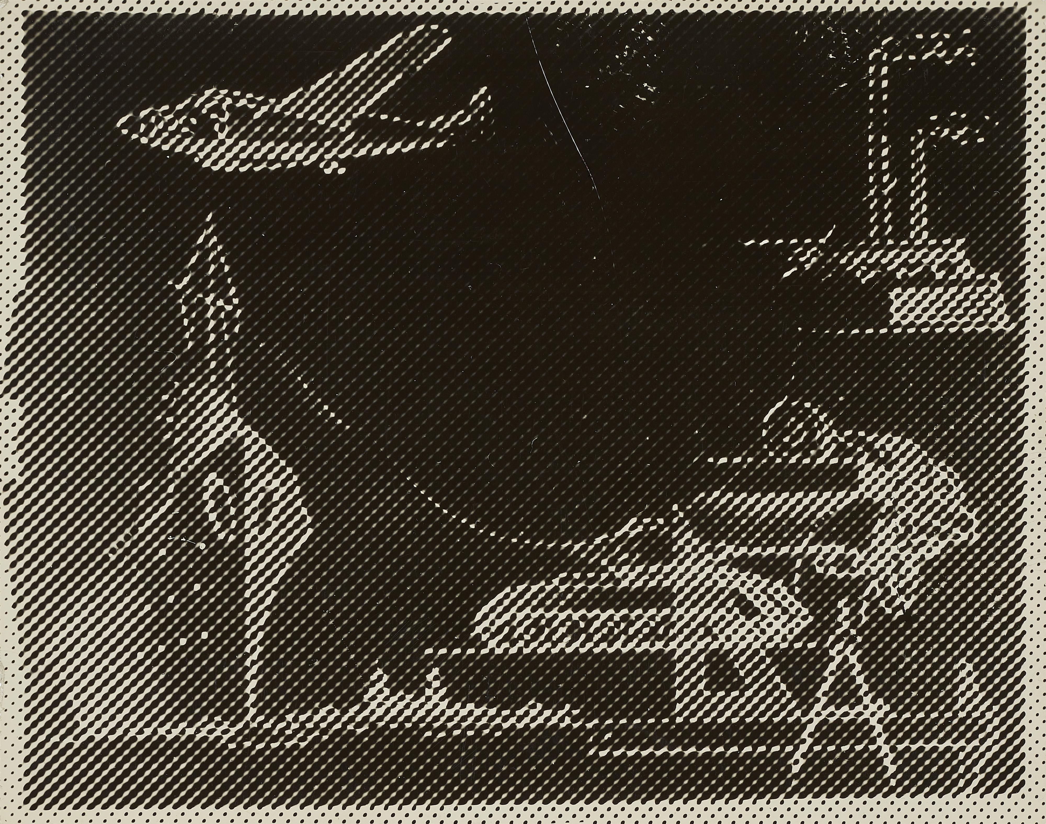 Xanti Schawinsky - Ohne Titel (aus der Serie: Photopainting)