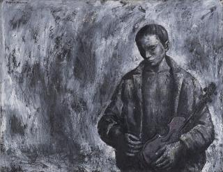 Xavier Bueno - Ragazzo con violino