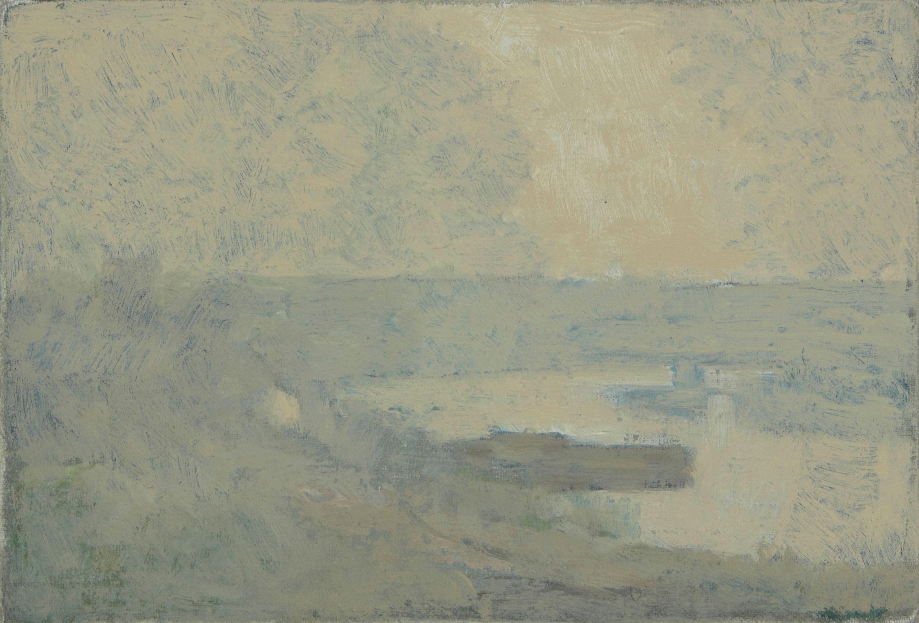 Xavier Martinez - On Foot of Notre Dame de Paris; Au fête foraine (Lion de Belfort); and River View (a group of three)