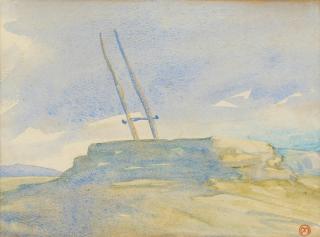 Xavier Martinez - The Kiva - Walpi, Arizona