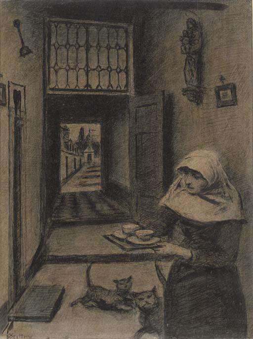 Xavier Mellery - Feeding the cats