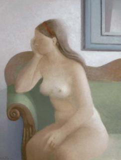 Xavier Valls - Nu Au Canapé