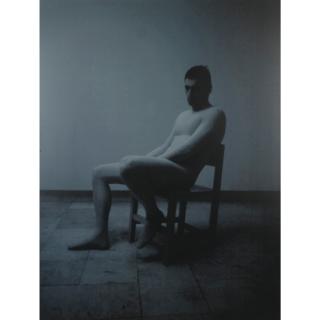 Xavier Veilhan - Nu Assis (Les Hommes Nus, No.5)