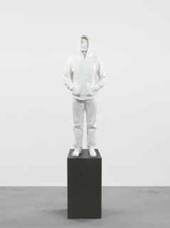 Xavier Veilhan - Xavier (Capuche)Polyurethan, Epoxy Paint, Painted Wood Base. Executed In 2006, This Work Is Unique.