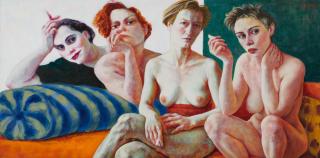 Xenia Hausner - Raucherinnen