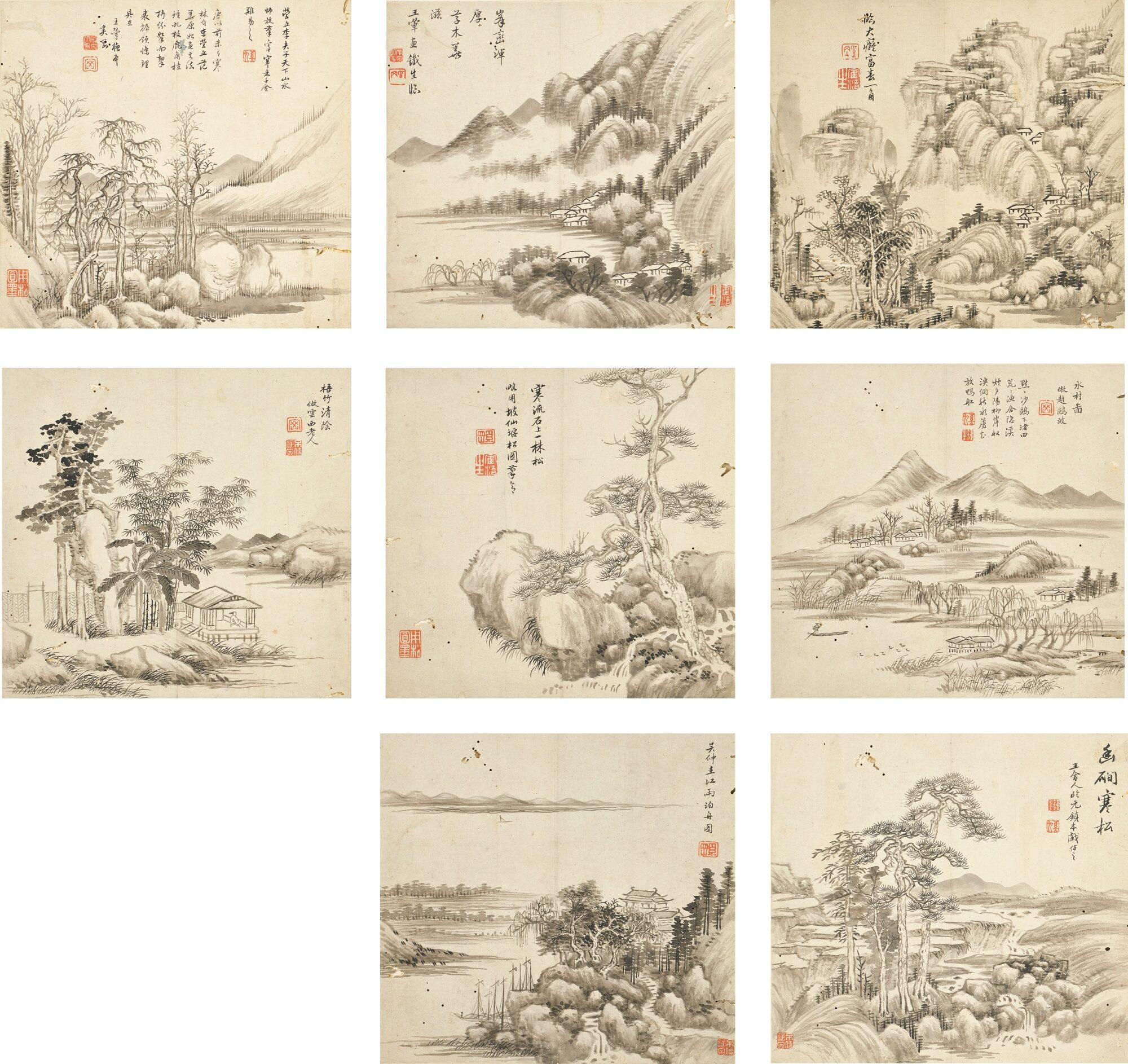 Xi Gang - Landscapes After Ancient Masters