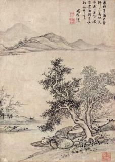 Xiang Shengmo - Fishing alone