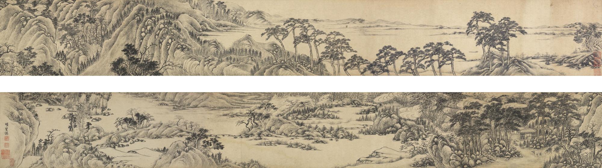 Xiang Shengmo - Scholarly Visiting Amid Rivers And Mountains