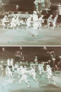 Xiao Bo - A Dance (Diptych)