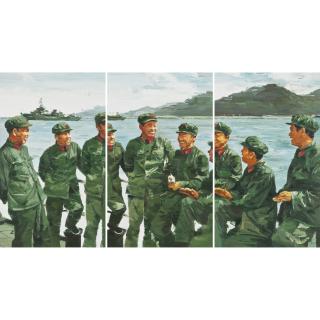 Xiao Bo - Congregation No. 2 (Triptych)