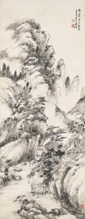 Xiao Junxian - Ink Landscape after Wang Shimin