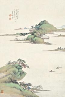 Xiao Junxian - Lush Mountain Landscape