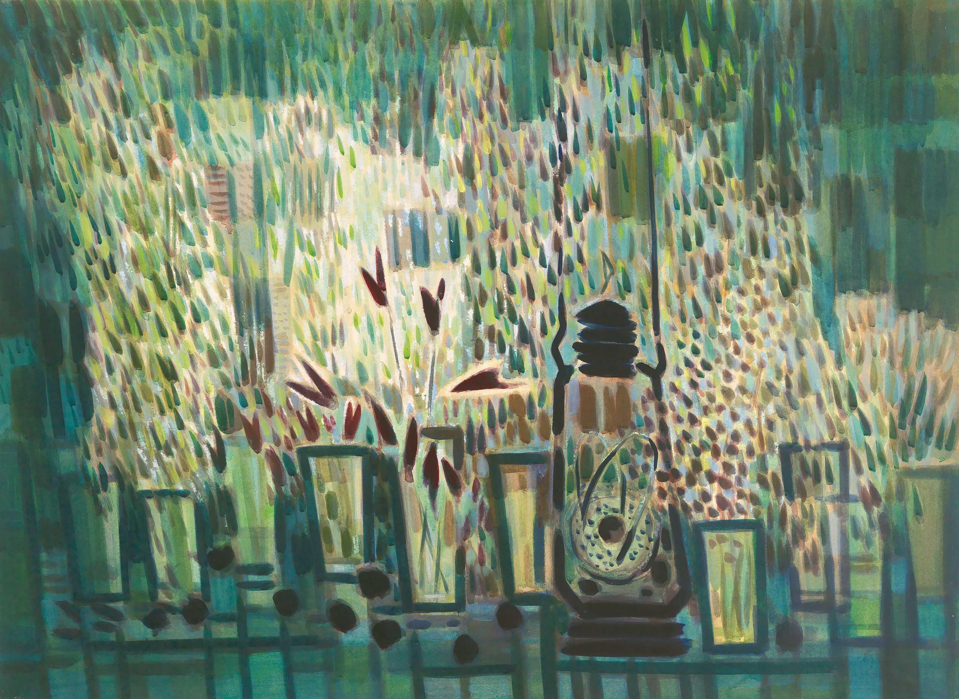 Xiao Rusong - Still Life by The Window