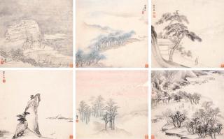 Xiao Yuncong - Landscapes After Ancient Masters