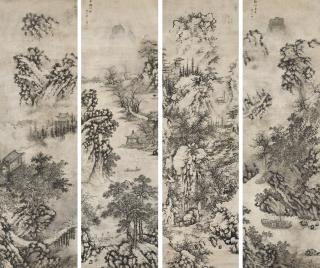 Xie Shichen - Landscapes of Four Seasons