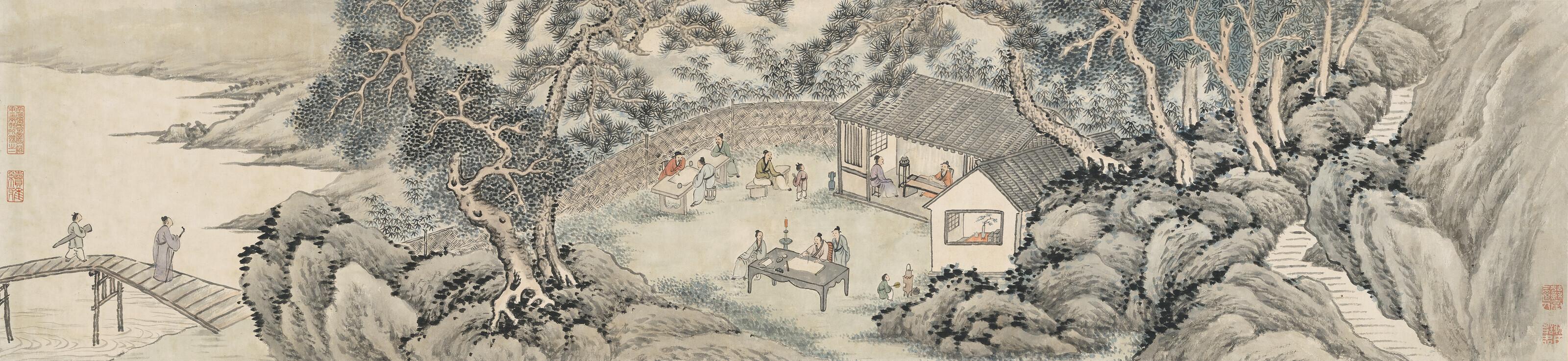 Xie Shichen - Scholarly Gathering till Twilight