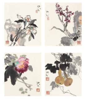 Xie Zhiguang - Flowers