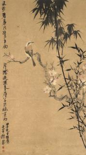 Xie Zhiliu - Bird on a Tree Branch