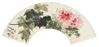 Xie Zhiliu - Hibiscus