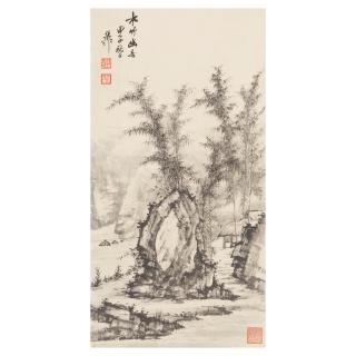 Xie Zhiliu - Landscape, 1984