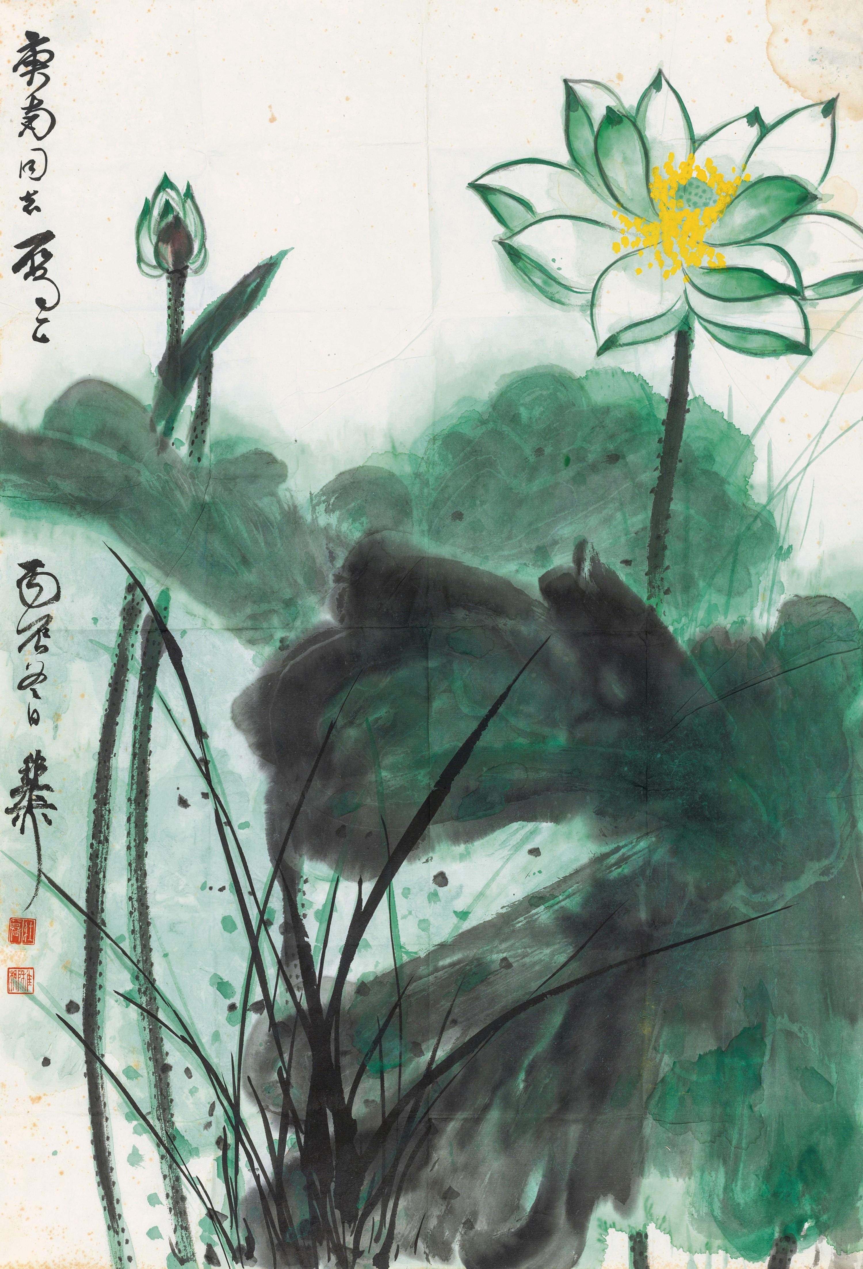 Xie Zhiliu - Lotus