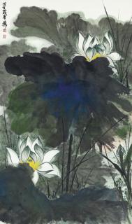 Xie Zhiliu - Lush Lotus Pond
