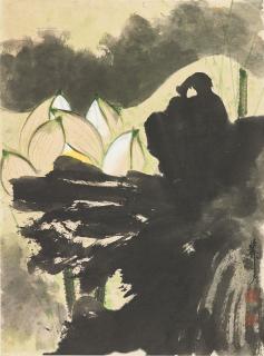 Xie Zhiliu - Summer Lotus