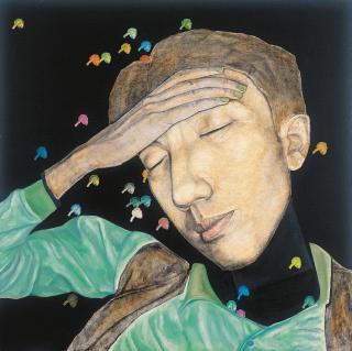 Xin Haizhou - Sleeping Series - Artist Guo Jin\'s Portrait