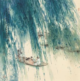 Xing Baozhuang - Landscape Inspired By Poem