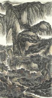 Xiong Hai - Autumn Landscape