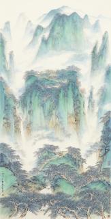 Xiong Hai - Mount Huang In The Mist