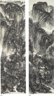 Xiong Hai - Retreat In The Mountains And Mountain Springs (Set Of Two Works)