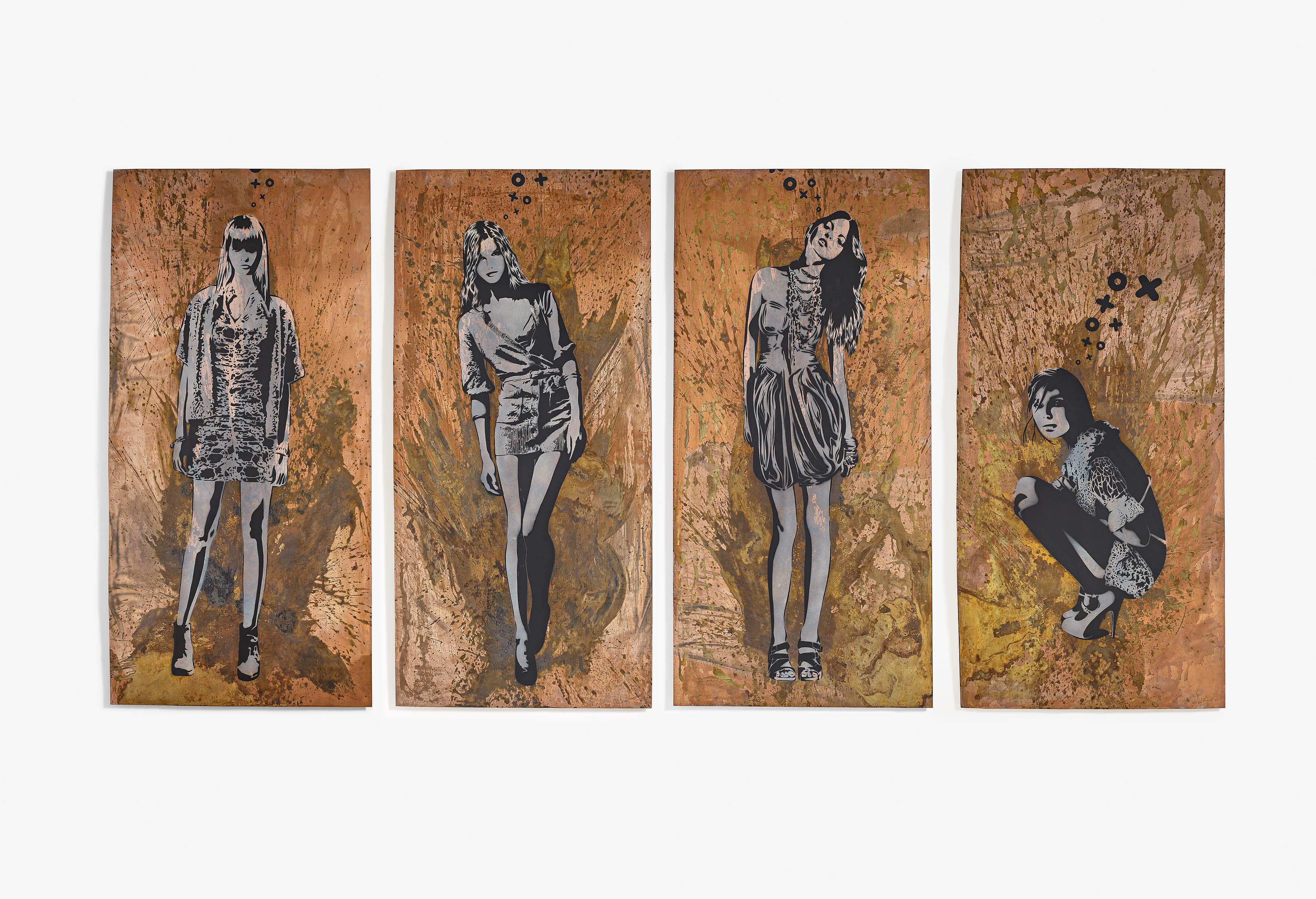 XOOOOX - Ghost Cat, Hulla, Rewind und Leisa.