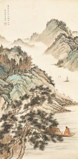 Xu Bangda - Scholar Boating