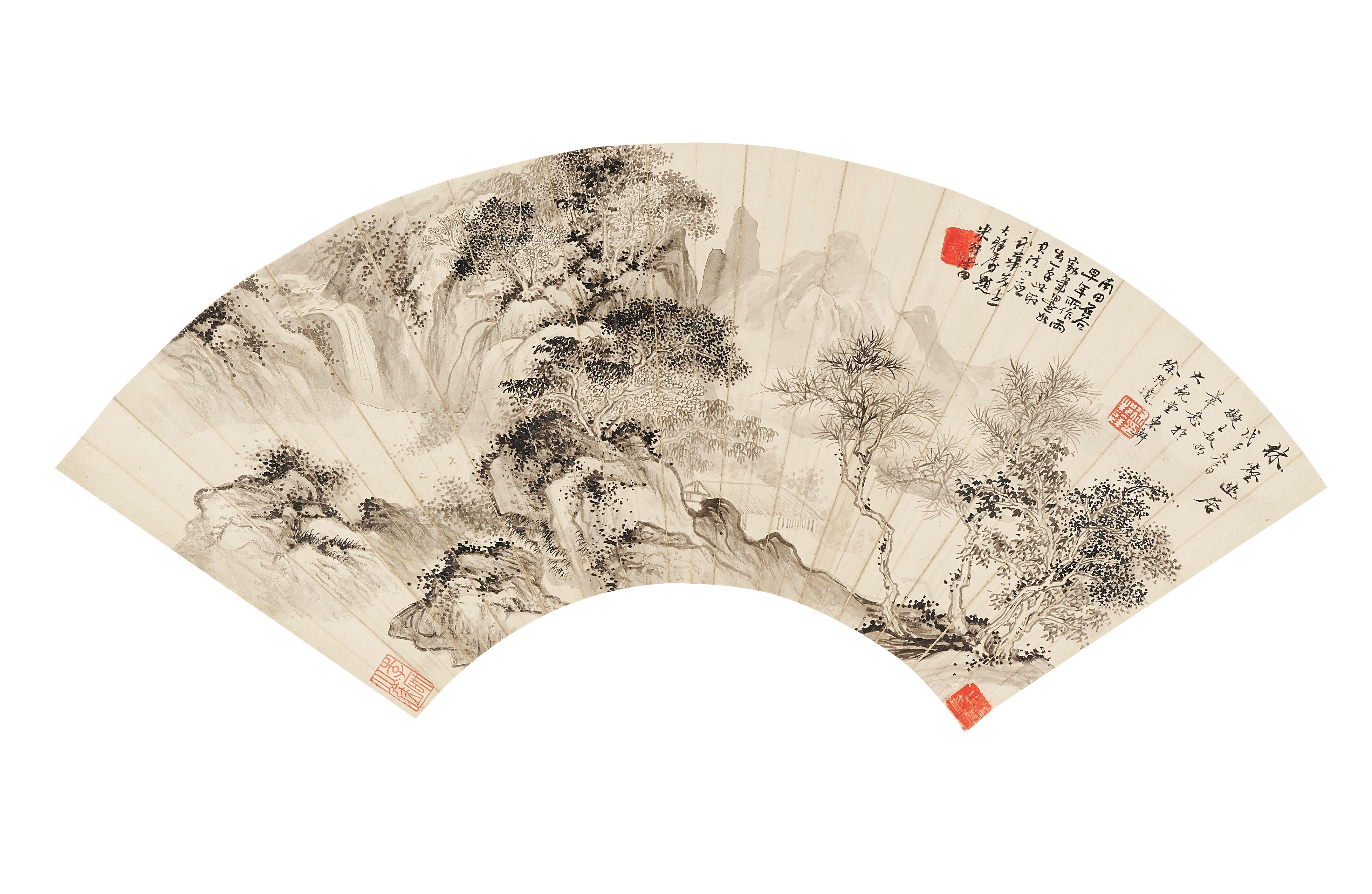 Xu Bangda - Thatched Hut in the Wilderness