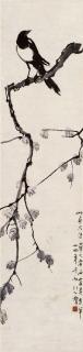 Xu Beihong - Bird on Tree Branch