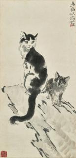 Xu Beihong - Cats