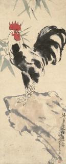 Xu Beihong - Cockeral