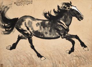 Xu Beihong - Galloping Horse