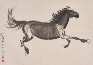 Xu Beihong - Galloping Horse