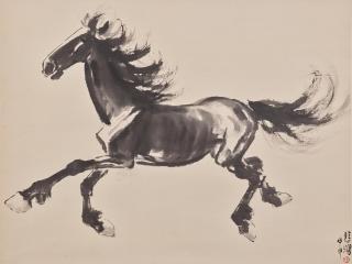 Xu Beihong - Galloping Horse