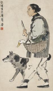 Xu Beihong - Going to the Market