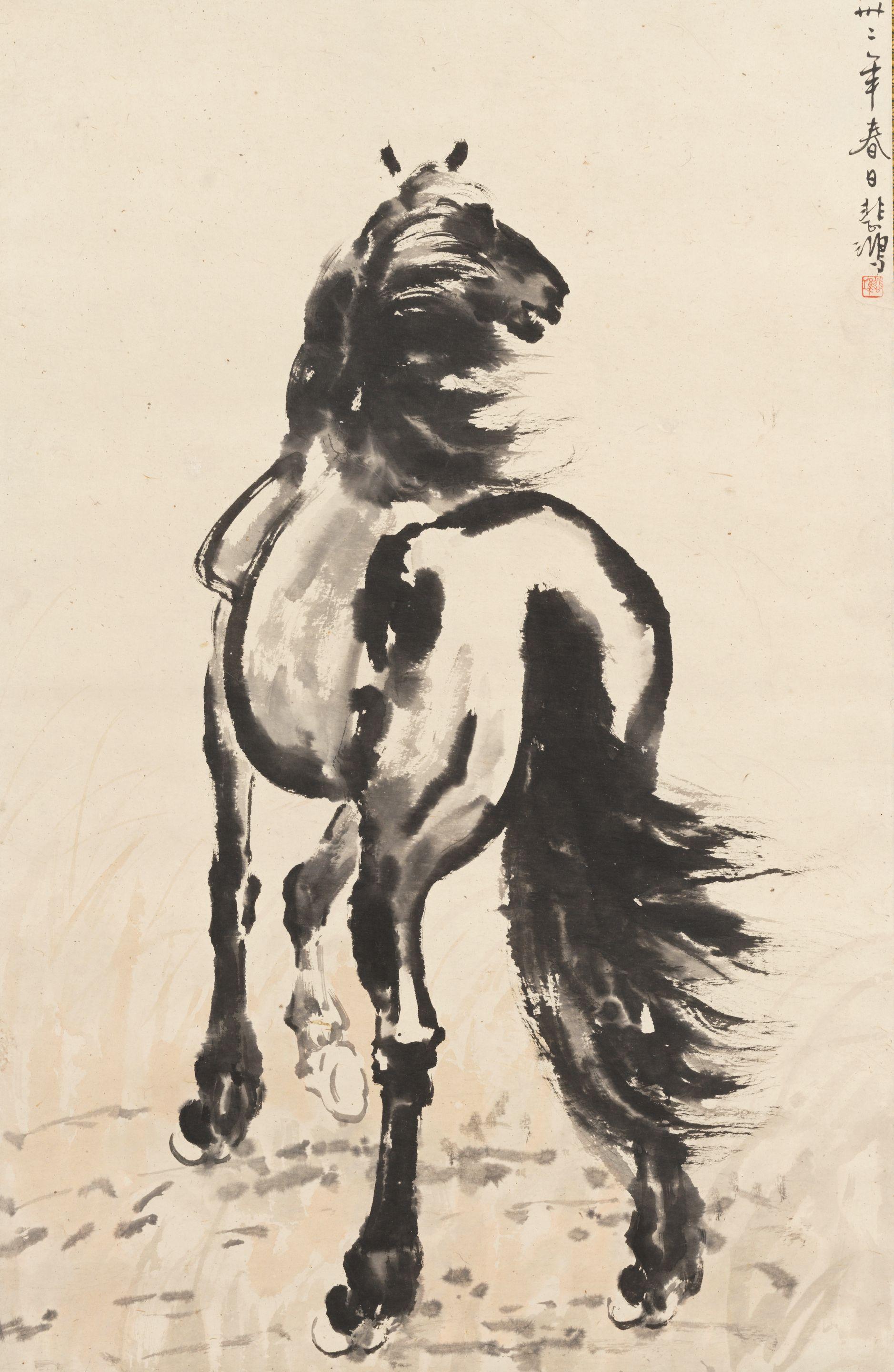 Xu Beihong - Horse, 1943
