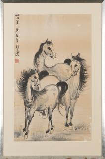 Xu Beihong - Horses