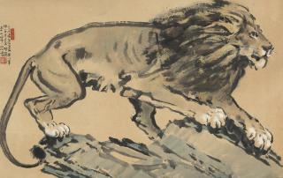 Xu Beihong - Lion