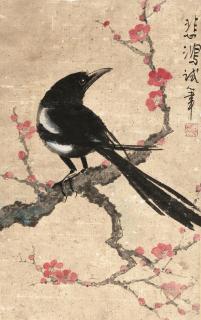 Xu Beihong - Magpie and Plum Blossom