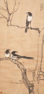 Xu Beihong - Magpies